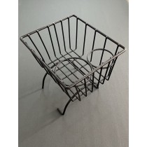 Panier de rangement sur poutre NOIR