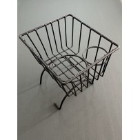 Panier de rangement sur poutre NOIR