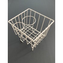 Panier de rangement sur poutre IVOIRE