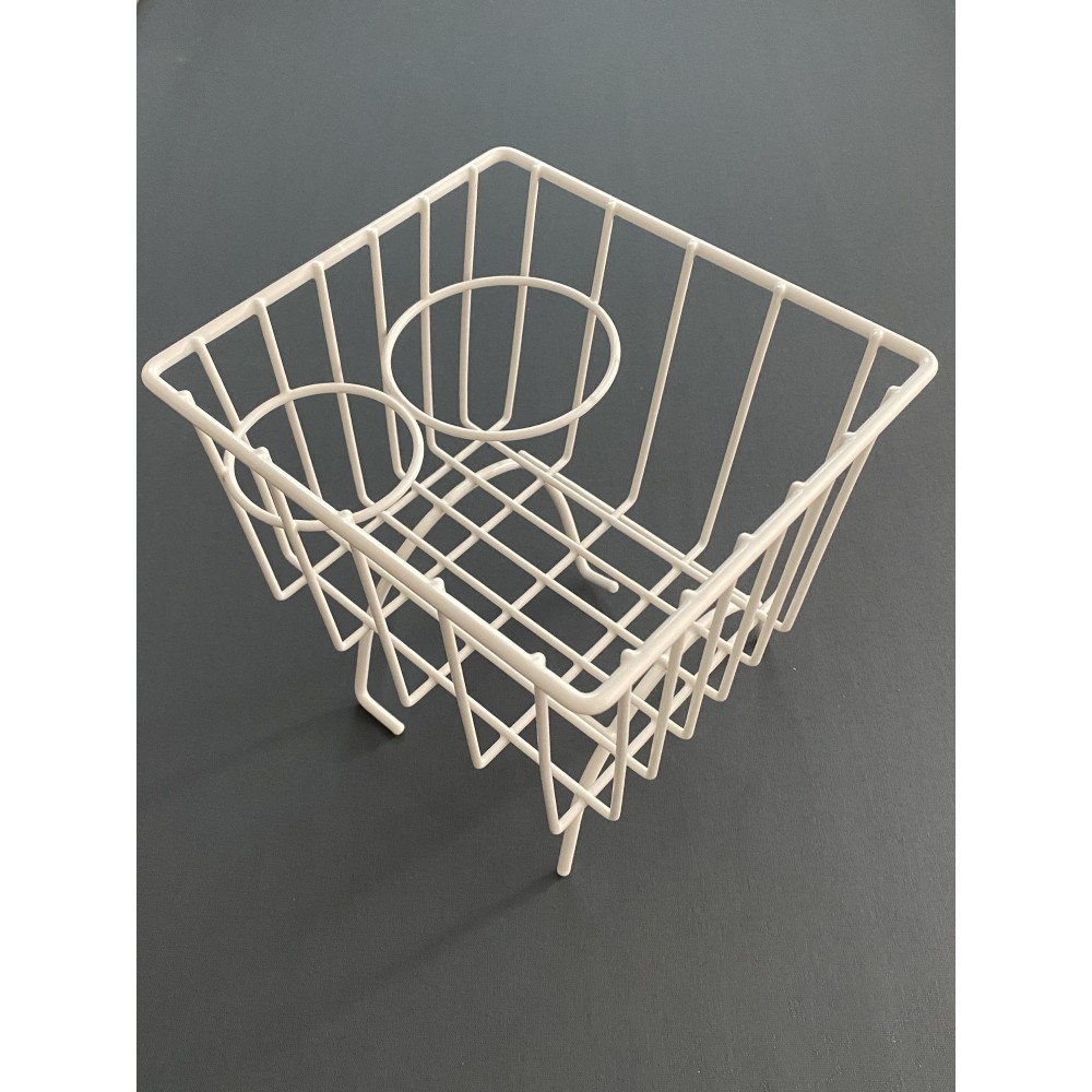 Panier de rangement sur poutre IVOIRE