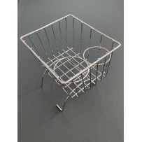 Panier de rangement sur poutre CHROME