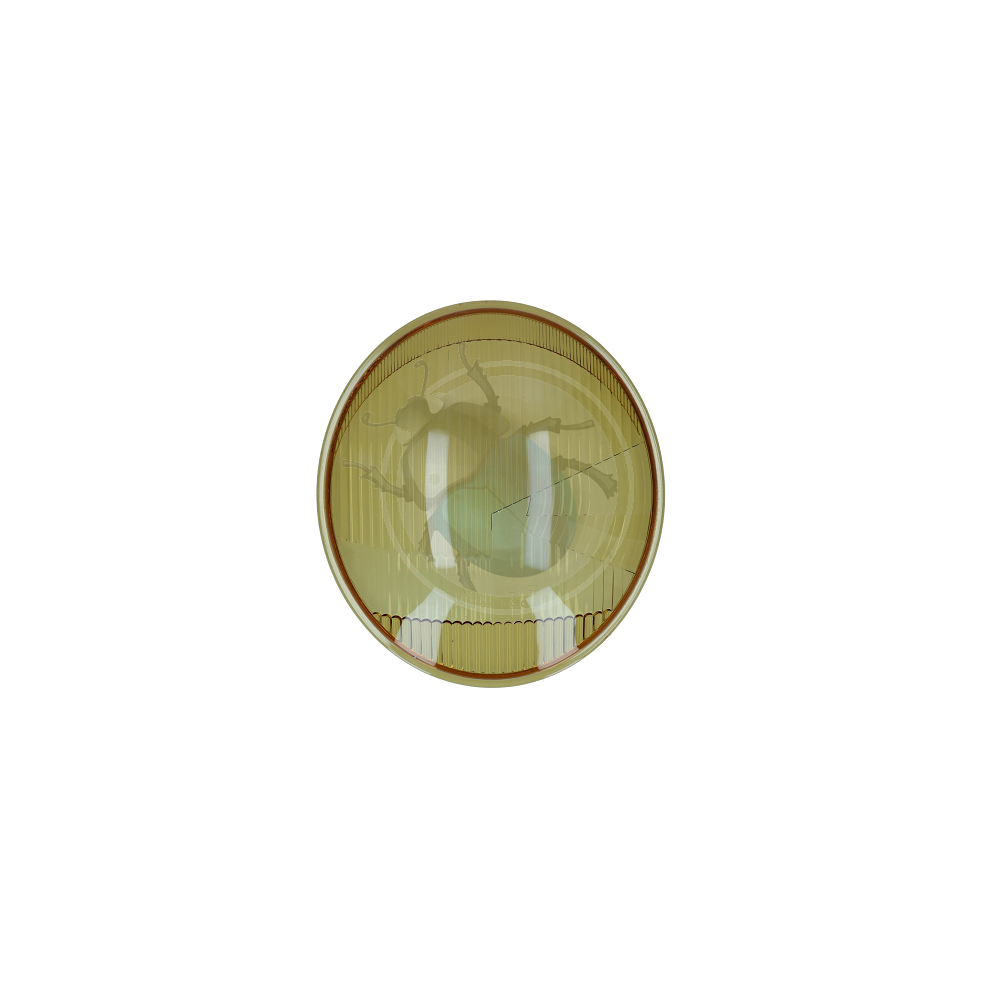 Vitre de phare jaune AV -67 Vitre de phare jaune AV -67